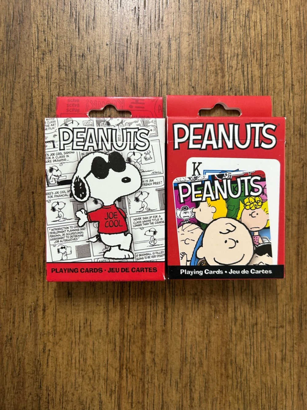 NEW Peanuts Playing Cards - Snoopy & Characters